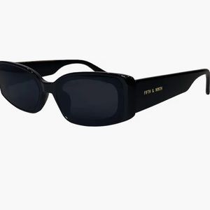 Fifth and Ninth Cannes 57mm Rectangle Sunglasses